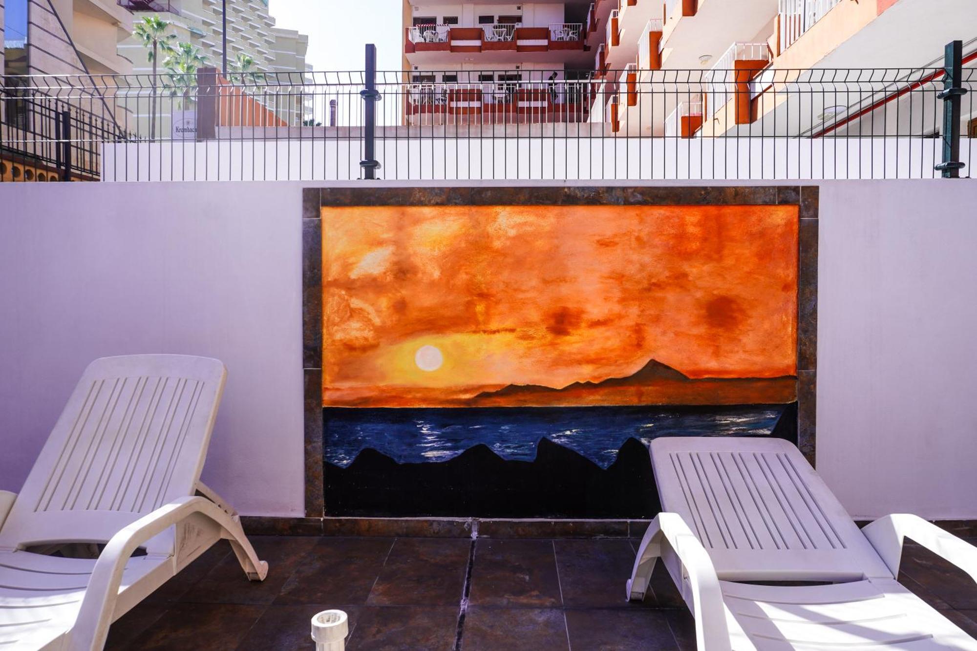 Modern Studio Close To The Beach With Pool Puerto de la Cruz  Eksteriør billede